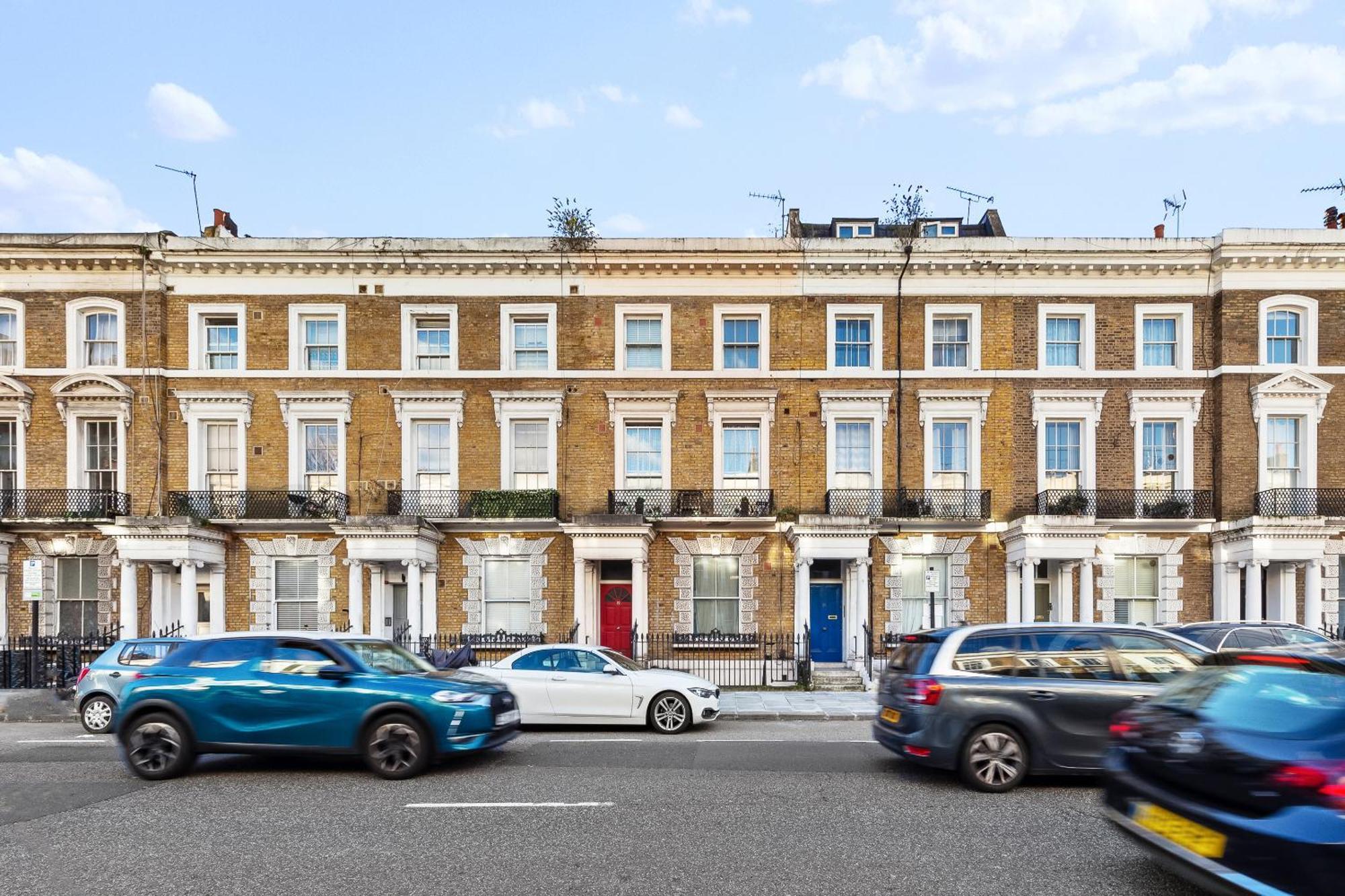 Balcony Blue Theme 1 Bedroom Central London Luxury Flat Near Hyde Park! Accommodates Up To 6! Double Sofa Bed And Next To Station! 외부 사진